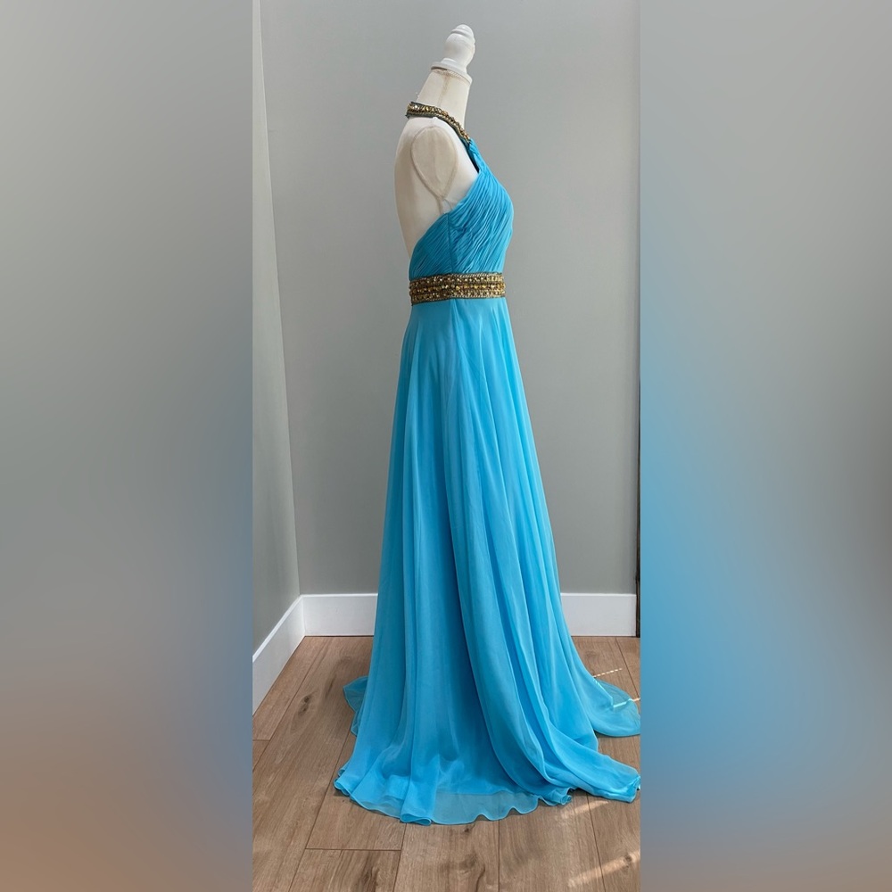 🌟2x Host Pick🌟Women’s Blue Angela & Alison Gown - Picture 11 of 11